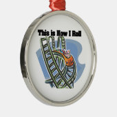 Hoe ik rolt (Onderzetter Roller) Metalen Ornament (Rechts)