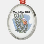 Hoe ik rolt (Onderzetter Roller) Metalen Ornament (Links)