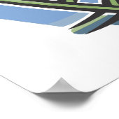 Hoe ik rolt (Onderzetter Roller) Poster (Hoek)