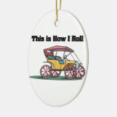 Hoe ik rolt (ouderwetse buggy/auto) keramisch ornament (Links)