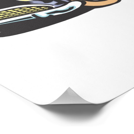 Hoe ik rolt (politie/oplichter) poster (Hoek)