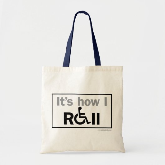Hoe ik rolt... tote bag (Voorkant)
