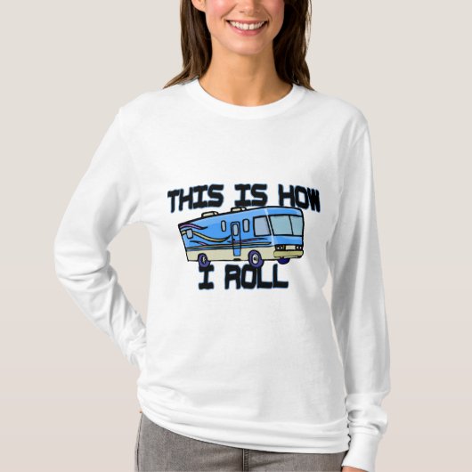 Hoe ik RV Tee Shirt kan rollen (Voorkant)