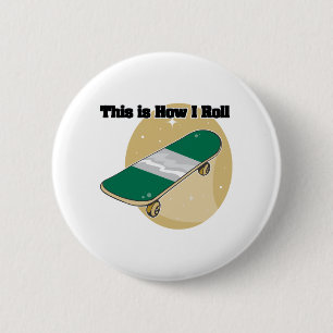 Hoe ik skate (skateboard) ronde button 5,7 cm