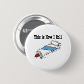 Hoe ik tandpastabuis rol ronde button 5,7 cm (Voorkant /achterkant)