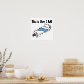 Hoe ik Toothpasta Tube kan rollen Poster (Keuken)