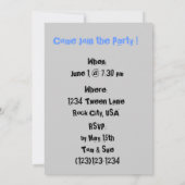 Hoe ik (Tween Boys) Uitnodiging rol (Achterkant)