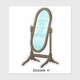 Hoe ik verdwijn sticker