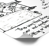 Hoe ik weet dat mijn pugs van me houden poster (Hoek)