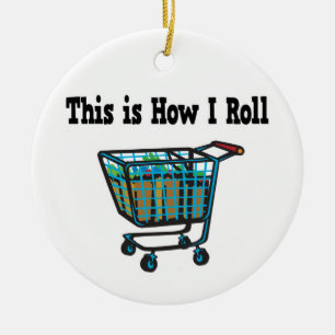 Hoe ik Winkelwagen Rol Keramisch Ornament