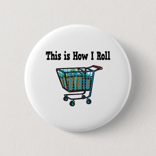 Hoe ik Winkelwagen Rol Ronde Button 5,7 Cm (Voorkant)