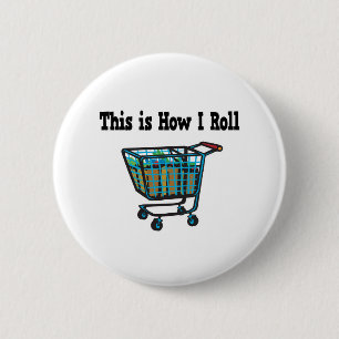 Hoe ik Winkelwagen Rol Ronde Button 5,7 Cm