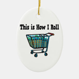 Hoe ik Winkelwagentje Rol Keramisch Ornament