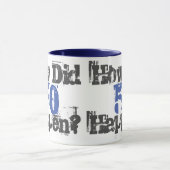 Hoe Is 50 Gebeurd? - Twee-Tons Koffiemok Mok (Midden)