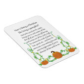 Hoe is Christelijk zijn als pompoen zijn? Magneet (Rechterzijde)