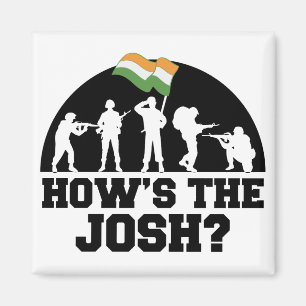 Hoe is de Josh Hindi India Citaat Slogan? Magneet