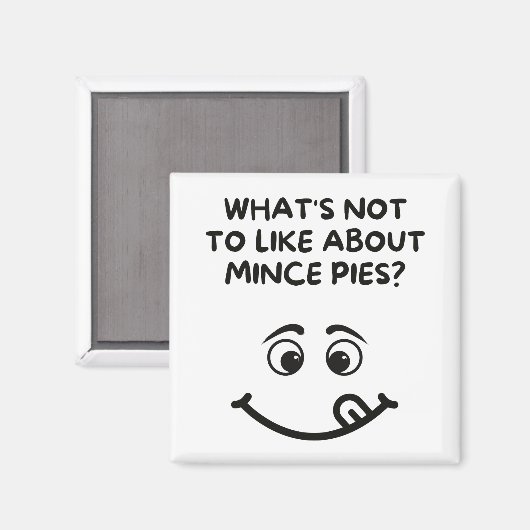 Hoe is het niet met gehakt taarten? magneet (Voorkant / Achterkant)