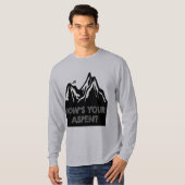 Hoe is uw Aspen Funny Laugh Skiing Edition? T-shirt (Voorkant volledig)