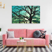 Hoe jaloers is de maan? canvas afdruk (Insitu (Woonkamer))