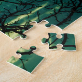 Hoe jaloers is de maan? legpuzzel (Zijkant)