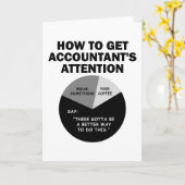 Hoe je de aandacht van de accountant krijgt, breek kaart (Gele Bloem)