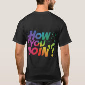 Hoe je doet t-shirt (Achterkant)