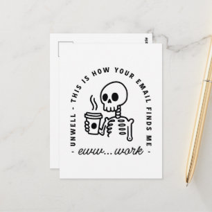 Hoe je e-mail mij grappig vindt eww werk ontspoord briefkaart