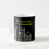 Hoe je een genealogistische mok kunt vinden (Voorkant links)