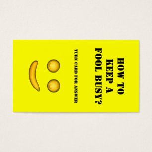 Hoe je een groep bezet houdt visitekaartje