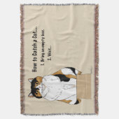 Hoe je een kat vangt deken (Voorkant Verticaal)