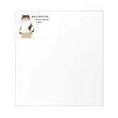 Hoe je een kat vangt notitieblok (Voorkant)