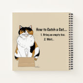 Hoe je een kat vangt notitieboek (Achterkant)
