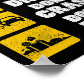 Hoe je een triatleet moet zijn, laat je niet valle poster (Hoek)