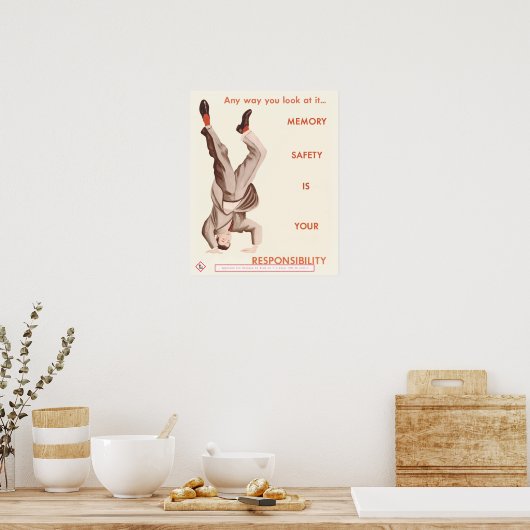 Hoe je het ook bekijkt poster (Keuken)