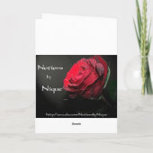 Hoe je het ook zegt kaart (Achterkant)