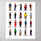 Hoe je je badge Poster Draag (Voorkant)