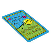 Hoe je je dag begint_Flexibele magneet 6"x4" (Rechterzijde)