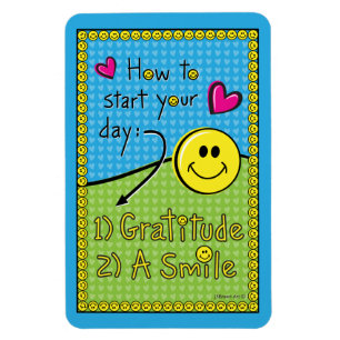 Hoe je je dag begint_Flexibele magneet 6"x4"