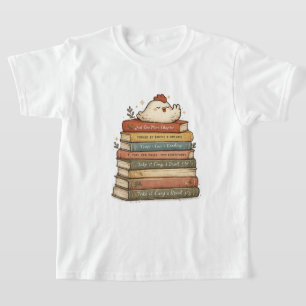 Hoe je kunt chillen als een kip t-shirt