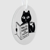 Hoe je mensen negeert ornament (voorkant)