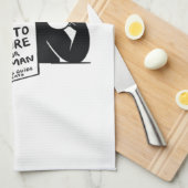 Hoe je mensen negeert theedoek (Quarter Fold)