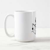 Hoe je mensen te negeren koffiemok (Links)