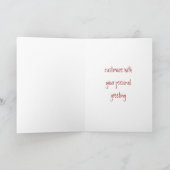 hoe je met snoepjesriet naar bed gaat feestdagen kaart (Binnen)