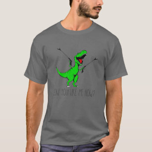 Hoe je nu van me houdt Rex Green Dinosaur Funny T-shirt
