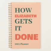 Hoe Jouw naam het voor elkaar krijgt 2026 Planner (Voorkant)