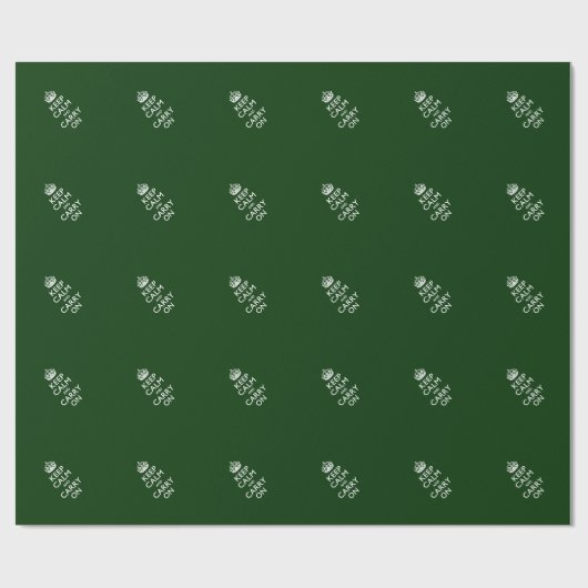 HOE KALK EN DRAY OP Green? Cadeaupapier (Vlak)