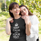 HOE KALK EN JOUW TEKST WORDEN GEHOUDEN T-SHIRT