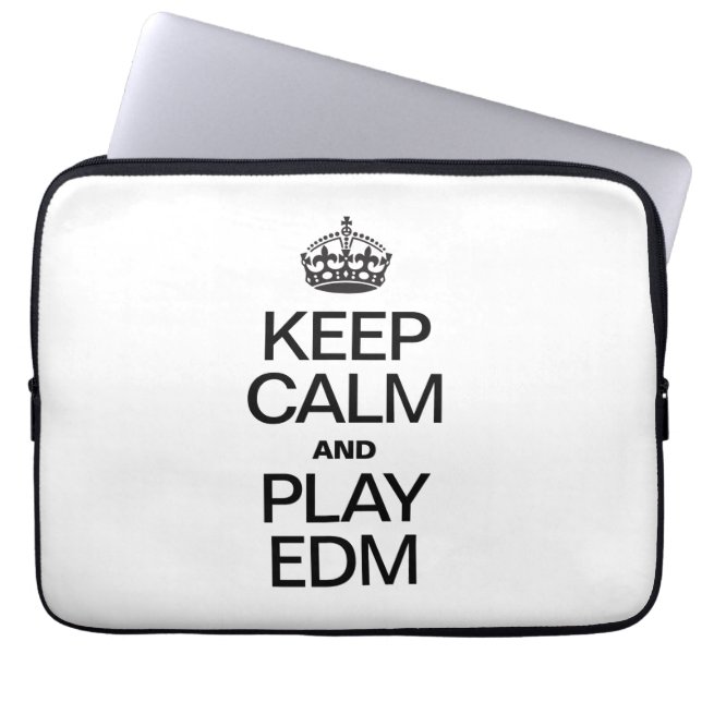 HOE KALK EN SPEL EDM BEHOUDEN LAPTOP SLEEVE (Voorkant)
