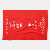 HOE KALM EN LIEFT CANADA? THEEDOEK (Horizontaal)