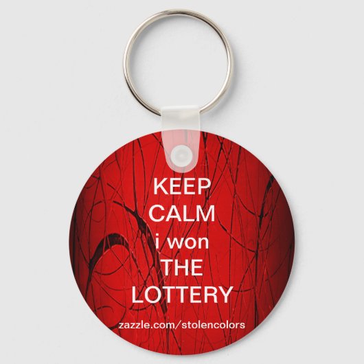 HOE KALM IK DE LOTTERY-Sleutelhanger KWAM Sleutelhanger (Voorkant)